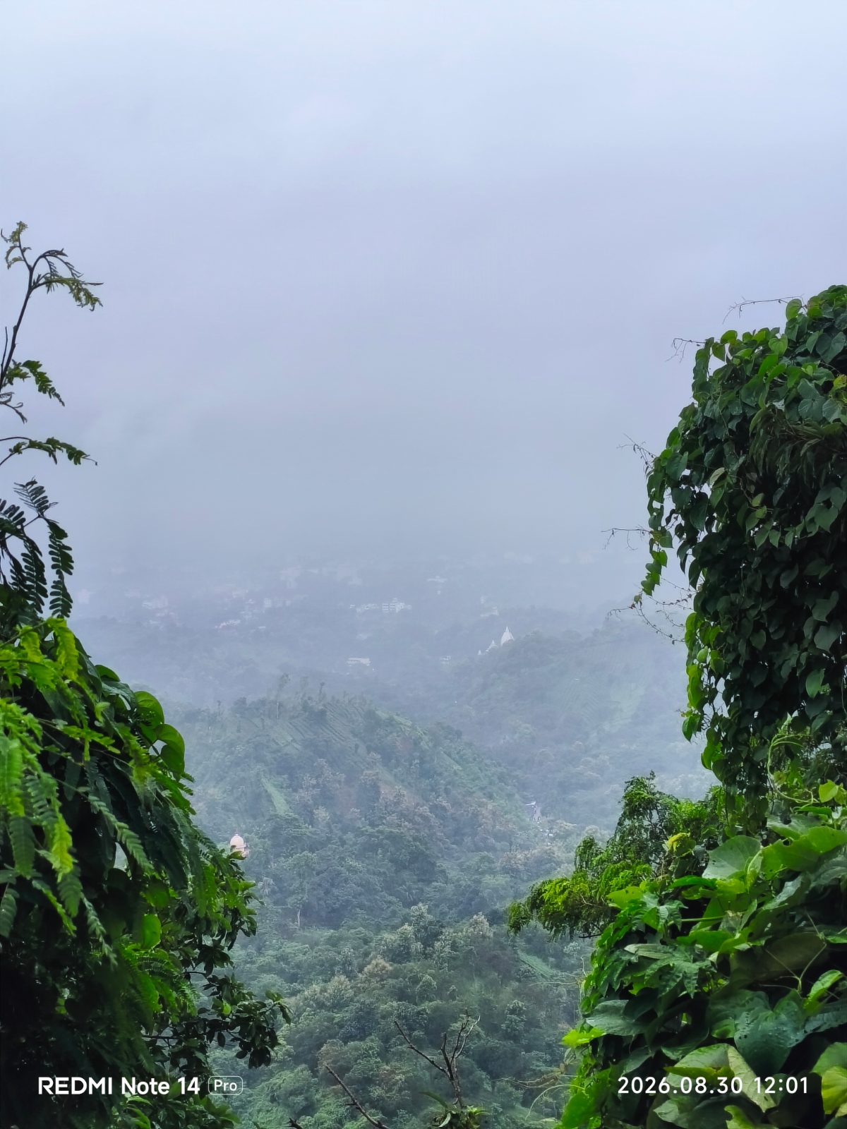 পাহাড় উপর থেকে — Chandranath Hill and Temple, Chattogram