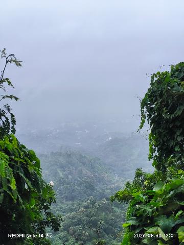 পাহাড় উপর থেকে — Chandranath Hill and Temple, Chattogram