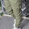 Exclusive Casual Twill Cargo Joggers (Olive Color) (AC-704)