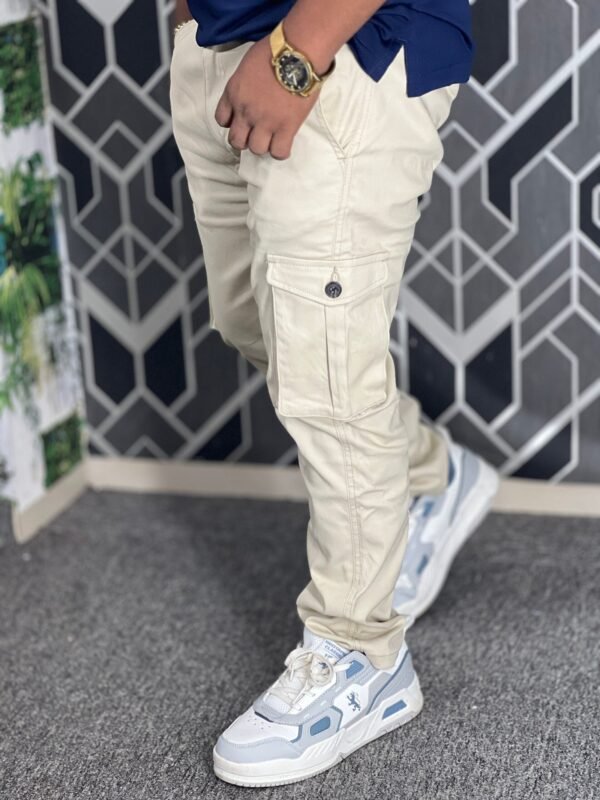 IMG_6004-scaled-1.jpg Premium Casual Twill Cargo Pant Crea, (AC-507)