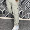 Premium Casual Twill Cargo Pant Dark Silver (AC-503)