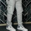 Exclusive Casual Twill Cargo Pant (Silver Color) (AC-601)