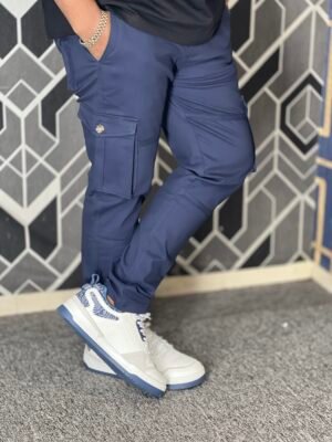 Exclusive Casual Twill Cargo Pant (Navy Color) (Esprit)