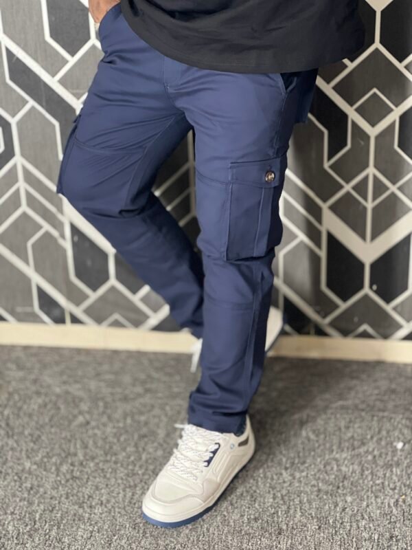 IMG_6148 Exclusive Casual Twill Cargo Pant (Navy Color) (Esprit)