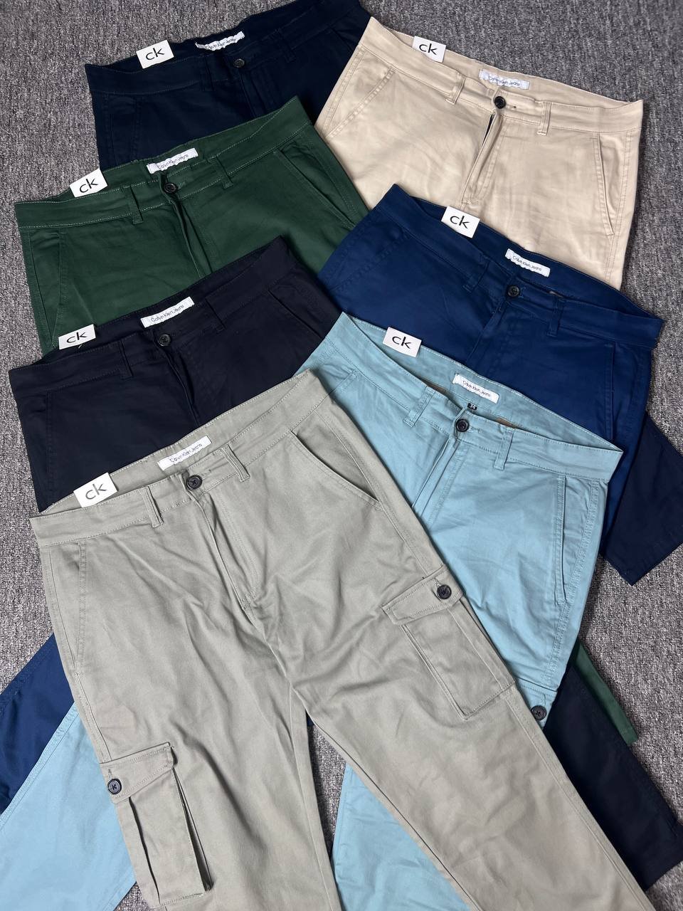 Exclusive Casual Twill Cargo Pant (Navy Color) (Esprit)