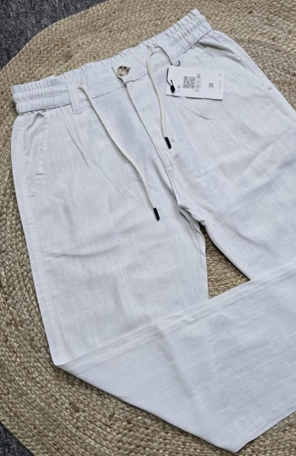 Remi cotton trouser (White)
