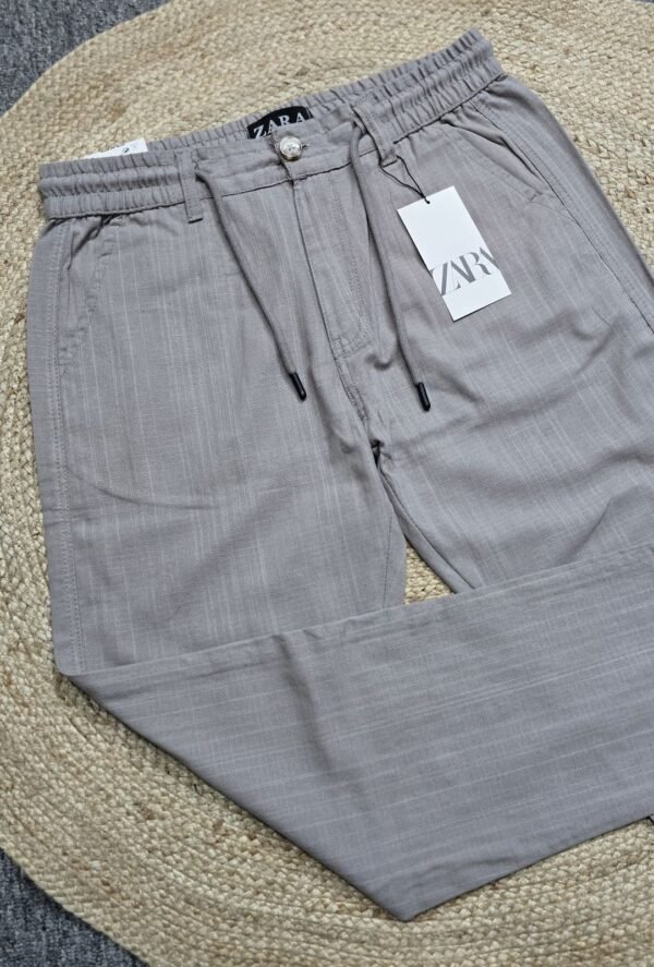 Remi cotton trouser (Grey)