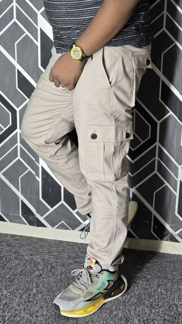 1000792290 Exclusive Casual Twill Cargo Pant (Pink Color) (GAP)