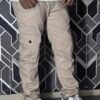 Exclusive Casual Twill Cargo Pant (Cream Color) (Gstar)