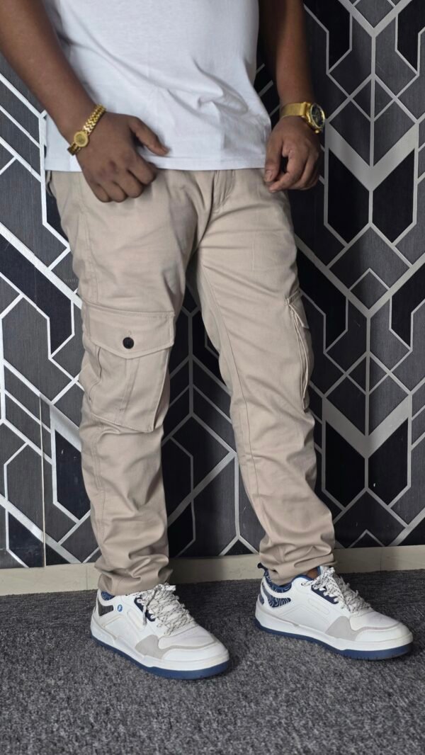 20250910_193456 Exclusive Casual Twill Cargo Pant (Cream Color) (Gstar)
