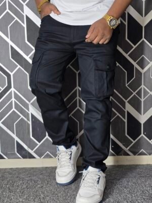 Exclusive Casual Twill Cargo Pant (Black Color) (Gstar)