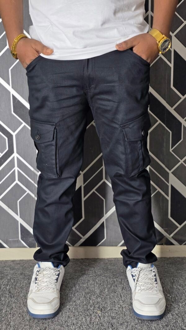 20250910_195157 Exclusive Casual Twill Cargo Pant (Black Color) (Gstar)