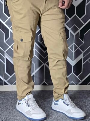 Exclusive Casual Twill Cargo Pant (Deep Khaki Color) (Gstar)