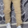 Exclusive Casual Twill Cargo Pant (Deep Khaki Color) (Gstar)