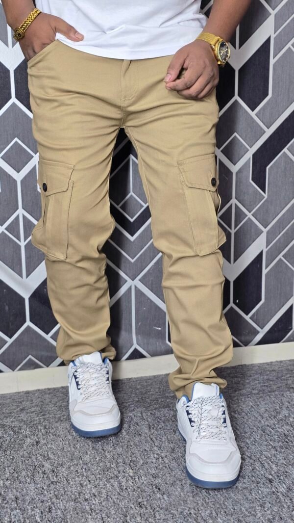 20250910_195601 Exclusive Casual Twill Cargo Pant (Deep Khaki Color) (Gstar)