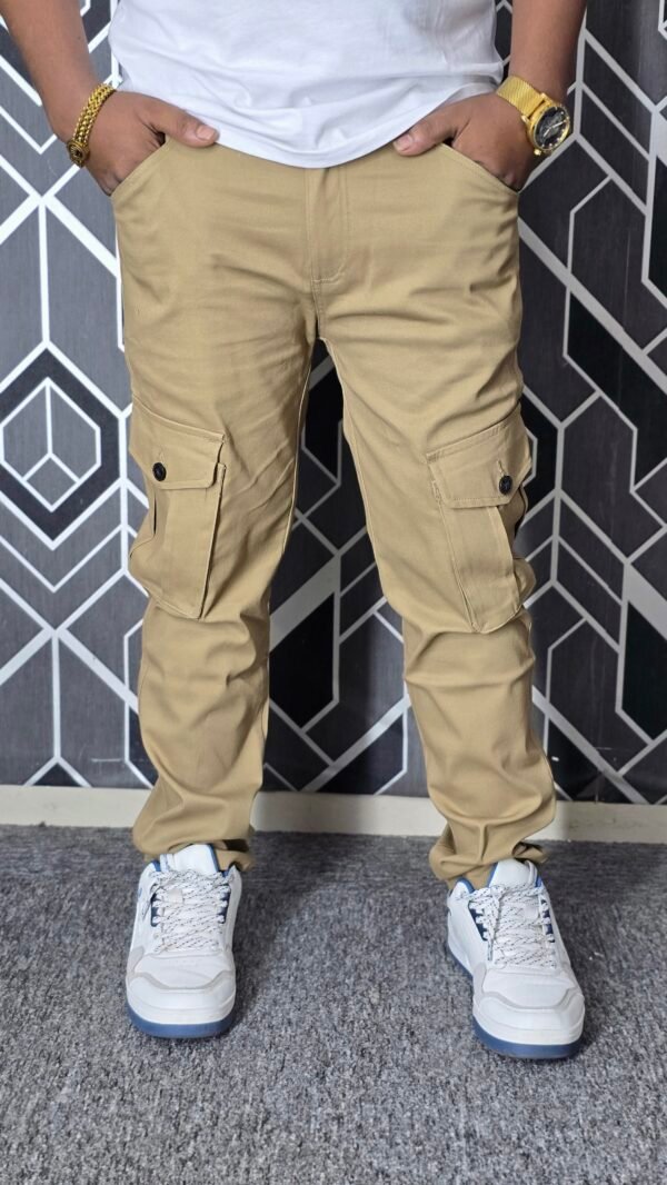 20250910_195714 Exclusive Casual Twill Cargo Pant (Deep Khaki Color) (Gstar)