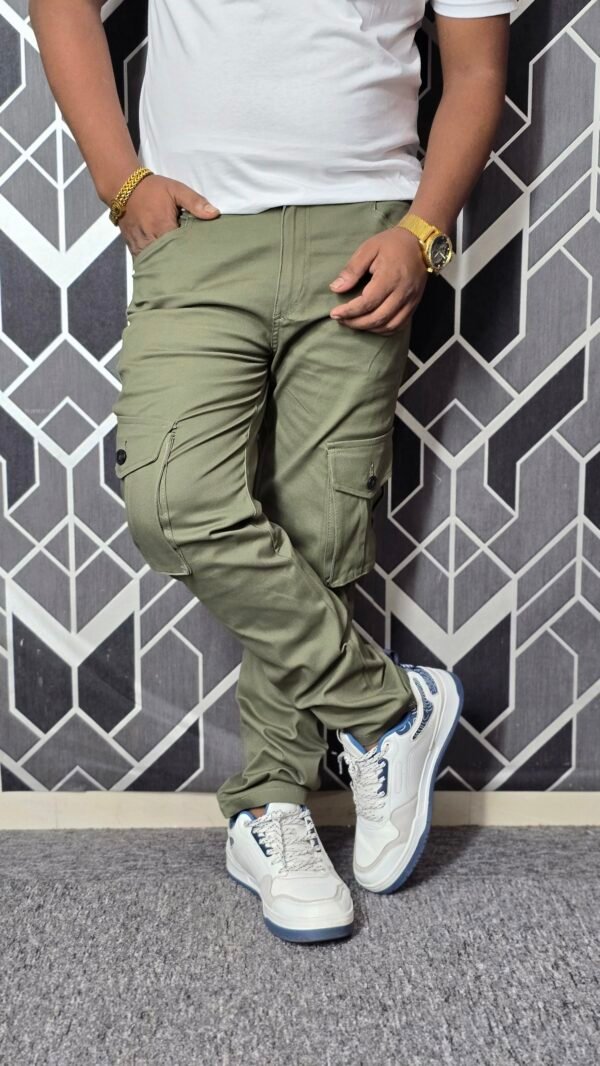 20250910_200540 Exclusive Casual Twill Cargo Pant (Olive Color) (Gstar)