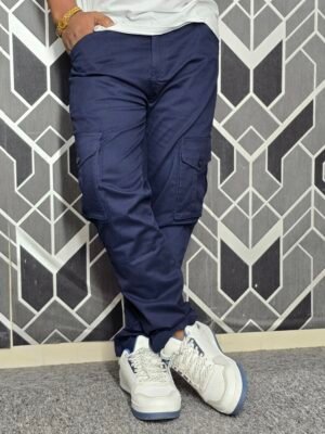 Exclusive Casual Twill Cargo Pant (Deep Navy Color) (Gstar)