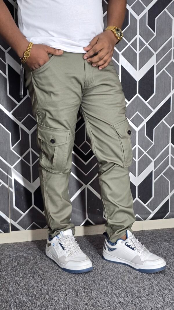 20250910_201442 Exclusive Casual Twill Cargo Pant (Olive Color) (Gstar)